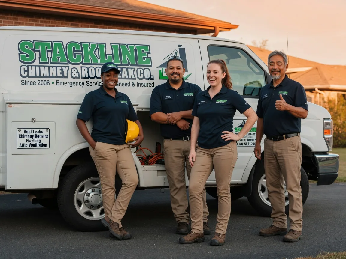 Chimney flashing repair company in Moody, MO